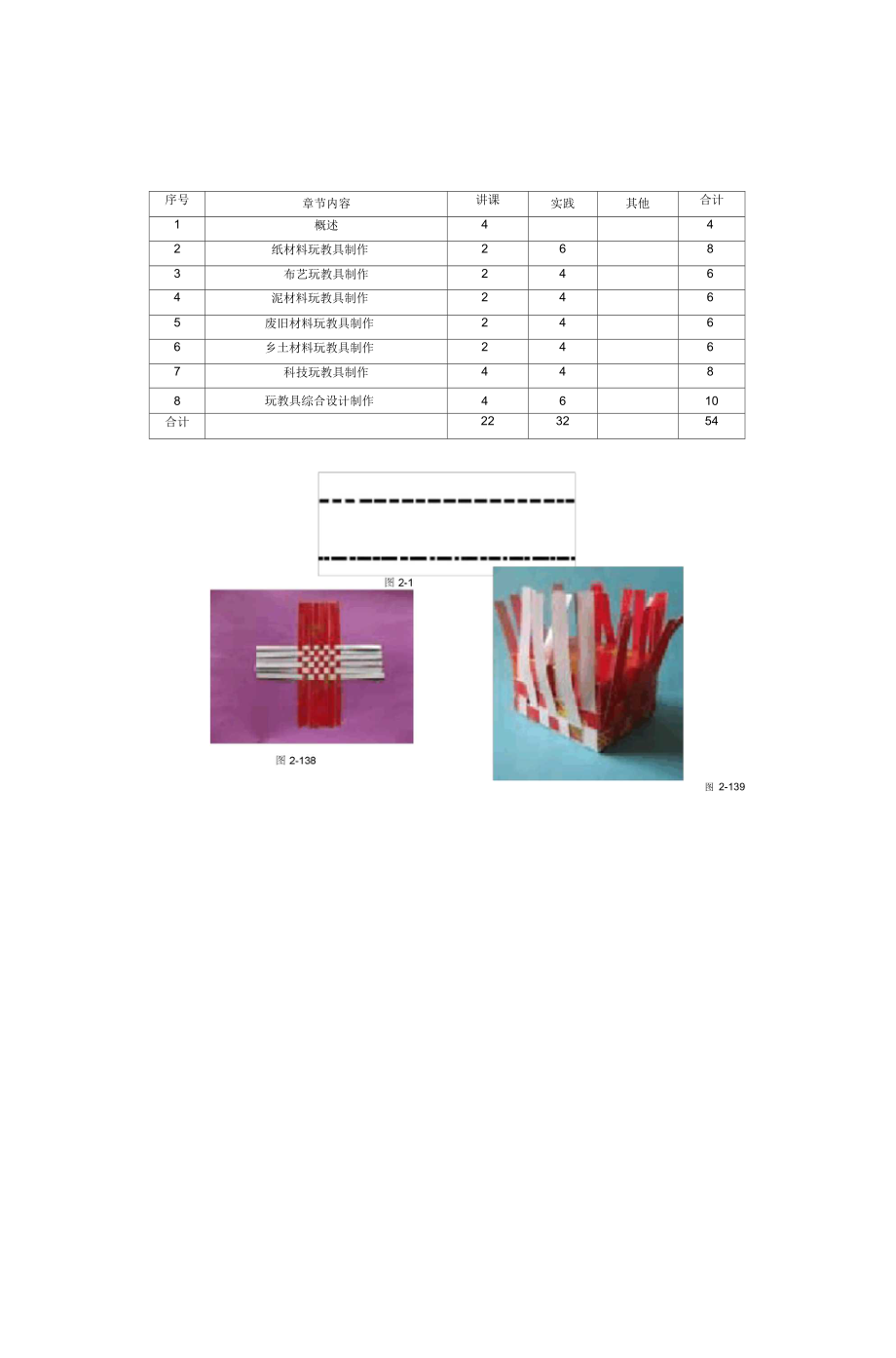 《幼儿园玩教具制作》教案课程类型专业必修课_第1页