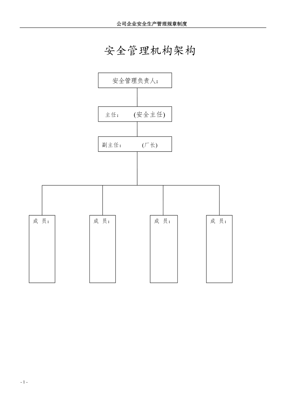 公司企業(yè)安全生產(chǎn)管理規(guī)章制度匯編DOC 49頁(yè)[共49頁(yè)]_第1頁(yè)