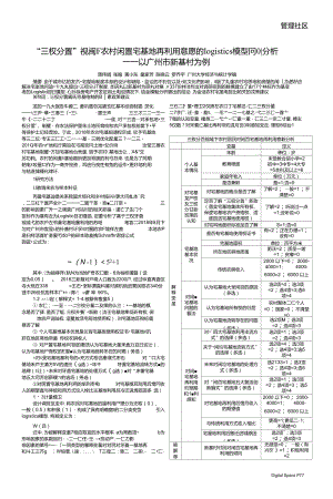 “三權(quán)分置”視閾下農(nóng)村閑置宅基地再利用意愿的logistics模型回歸分析以廣州市新基村為例