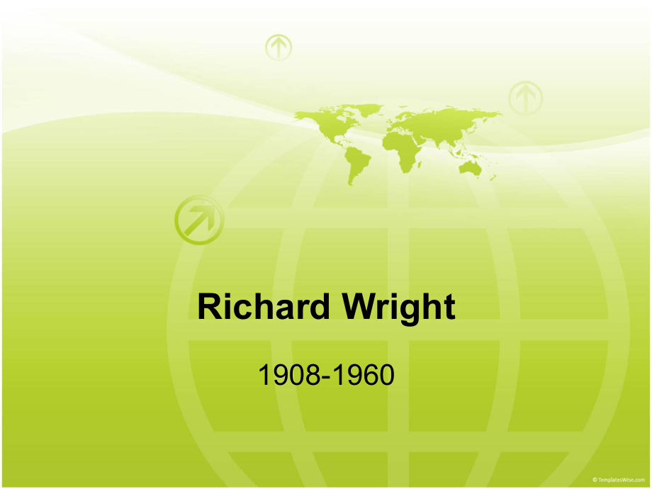 太原科技大学外国语学院12级阅读文章RichardWright_第1页