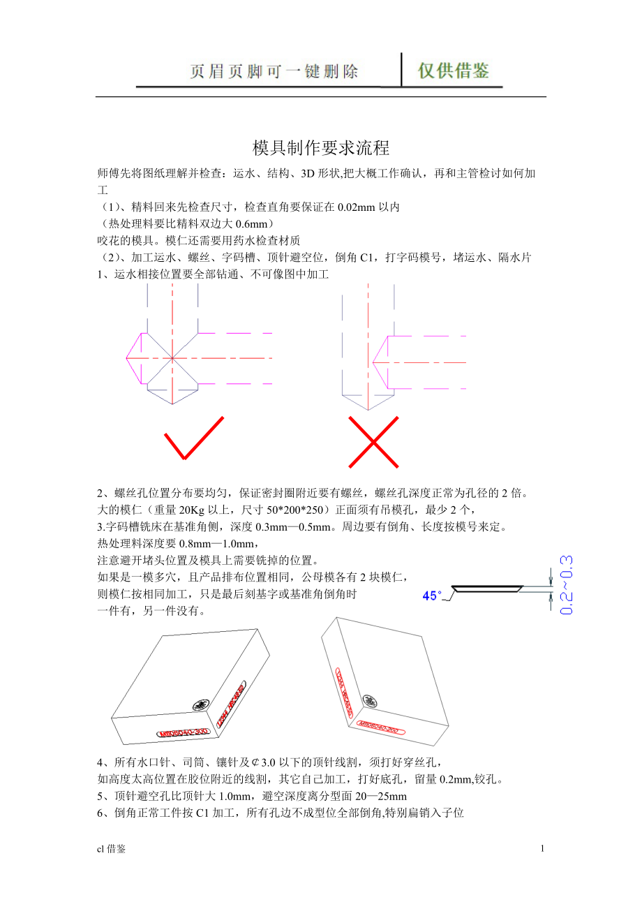 模具流程特制材料_第1页