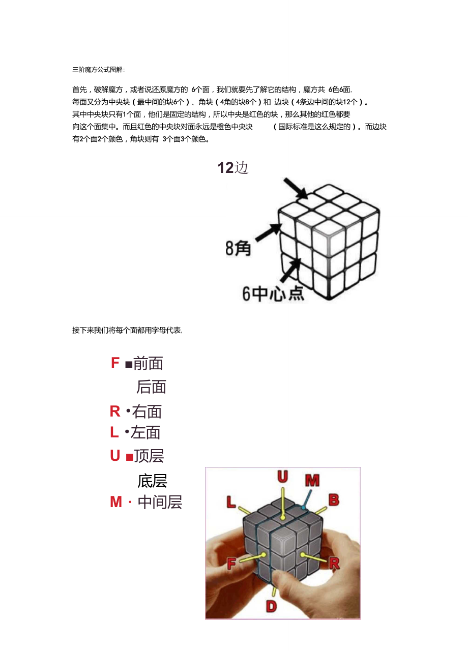 36阶魔方教程图片