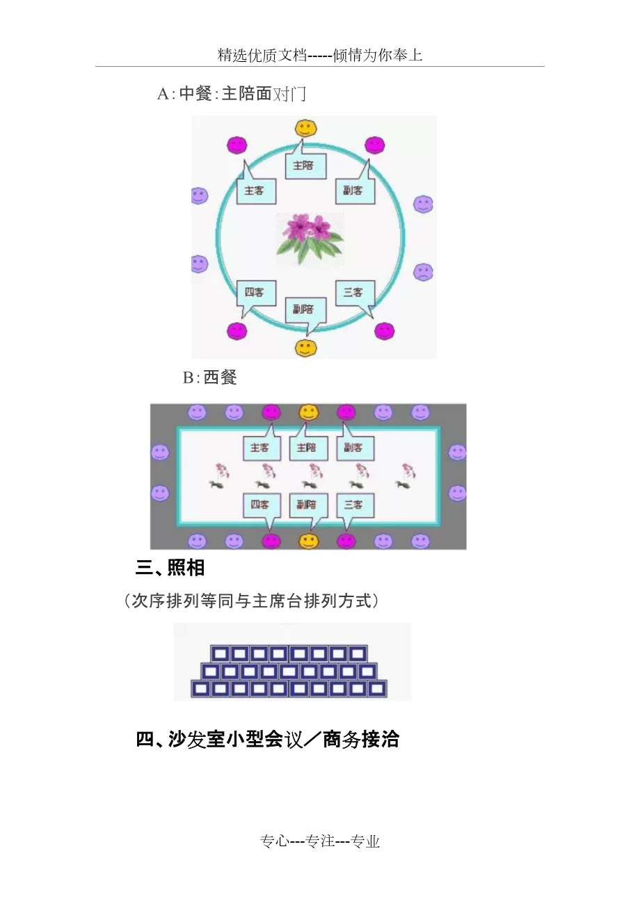 单位领导请吃饭座位图图片