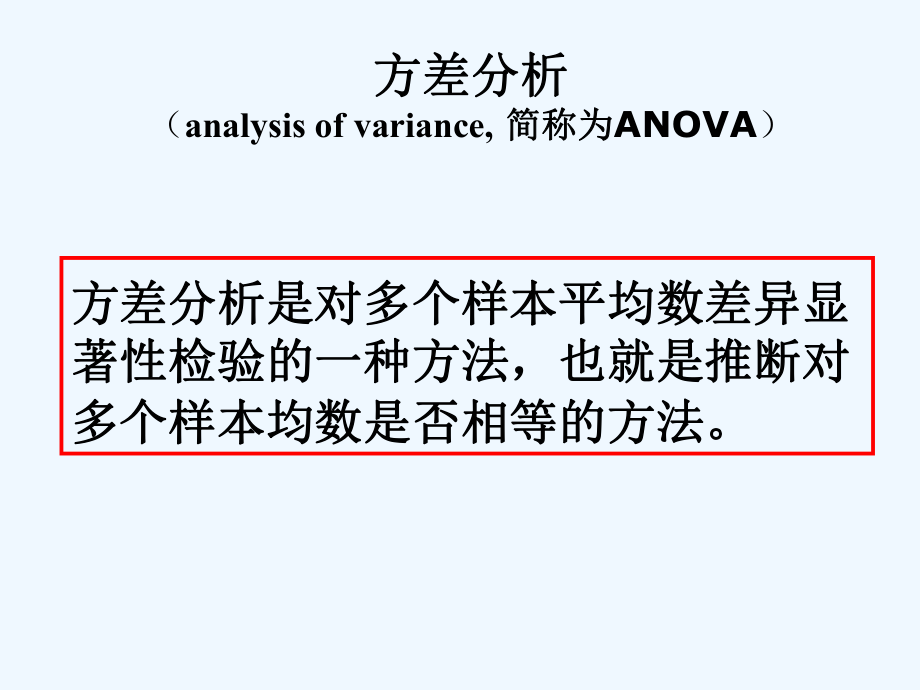 方差分析與相關性分析_第1頁