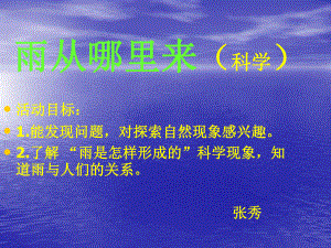 《雨的形成》課件