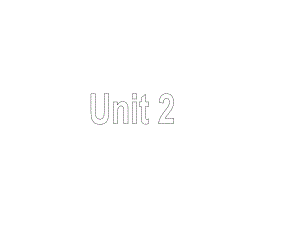 2014年秋人教版八年级英语上Unit2（第1课时）课件