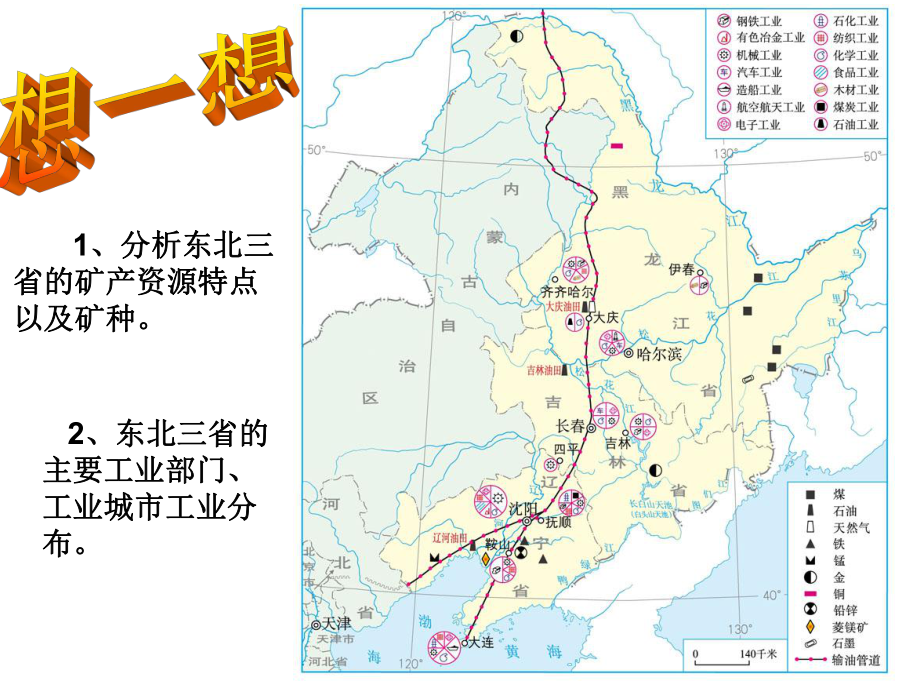 東北三省我國最大的重工業基地