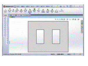 變壓器鐵心和繞組的裝配體SolidWorks三維設(shè)計(jì)版截圖