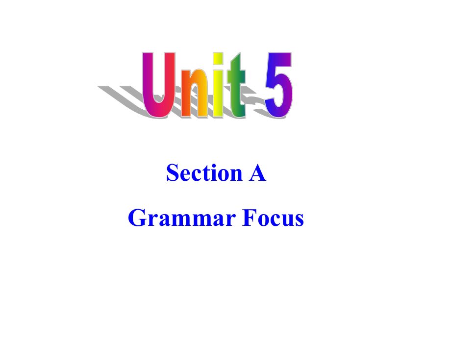 2018秋人教版（黃岡）九年級英語上冊課件：Unit 5　What are the shirts made of？ Grammar Focus (共35張PPT)_第1頁