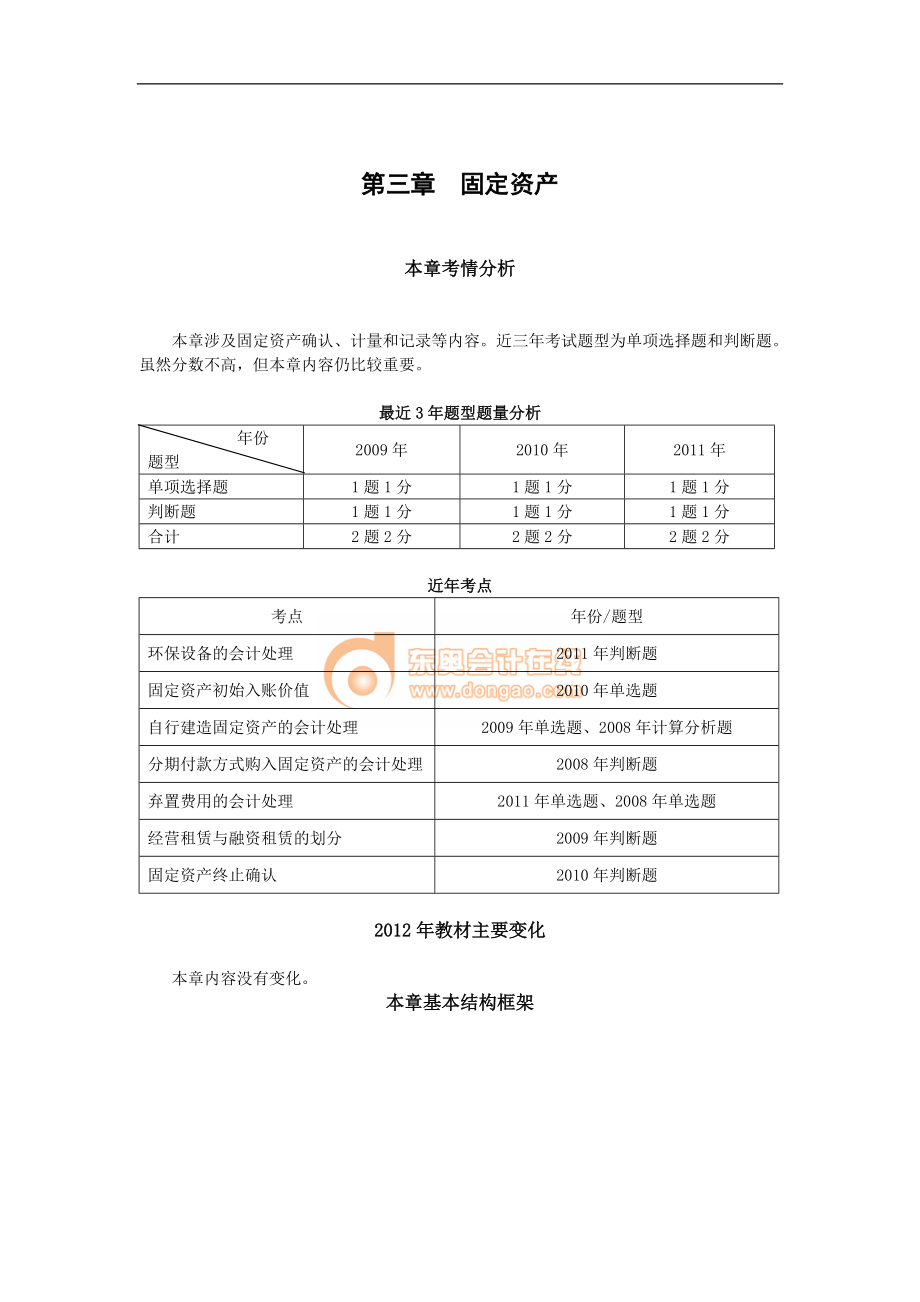 中級會計(jì)師考試 會計(jì)實(shí)務(wù) 基礎(chǔ)班講義第三章固定資產(chǎn)（1）_第1頁