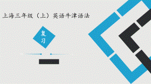 上海三年級(上)英語牛津 語法復(fù)習(xí)