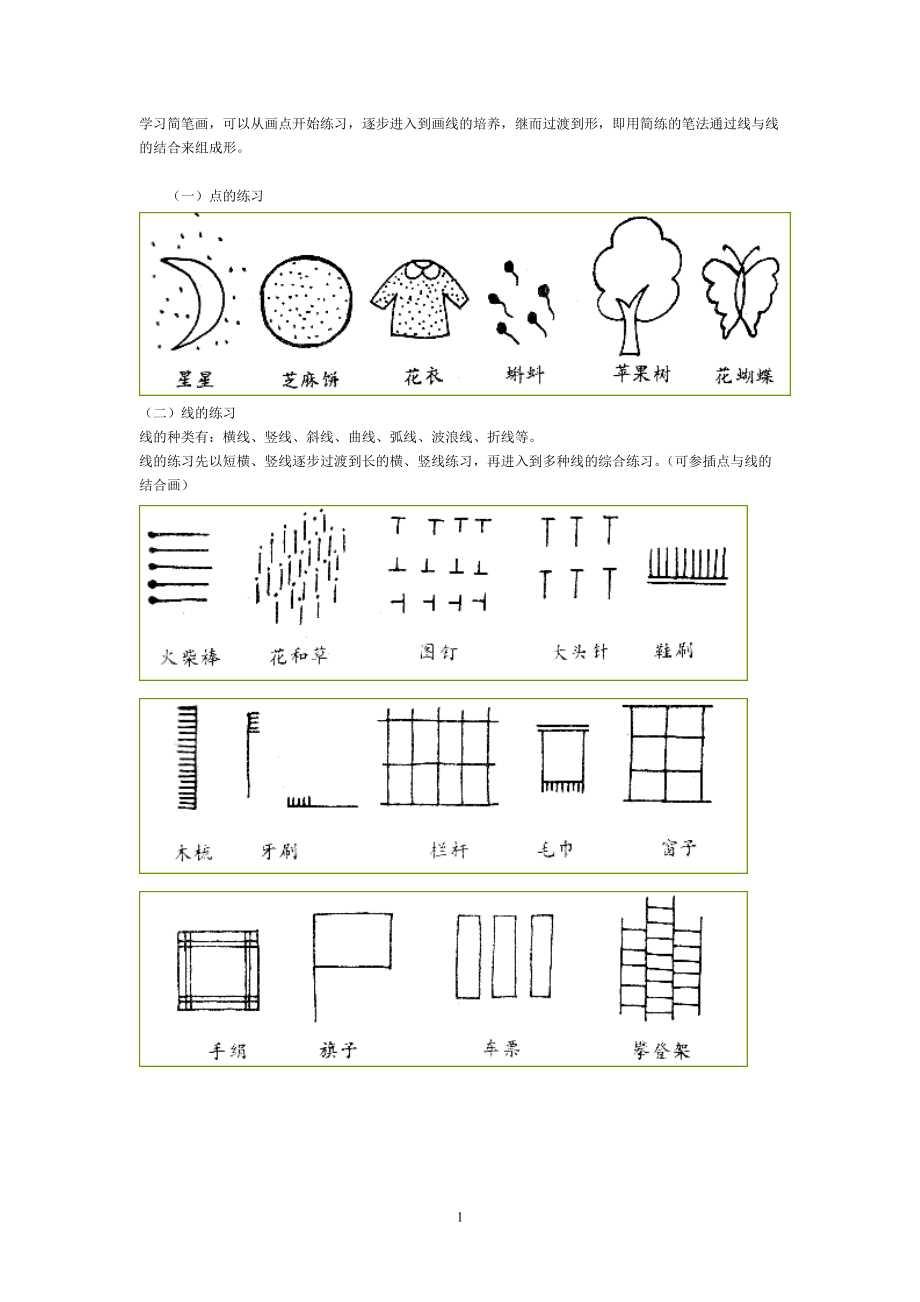 幼儿简笔画教程大全_第1页