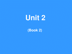 仁愛版 8上 Unit 2復(fù)習(xí)課課件 (共34張PPT)