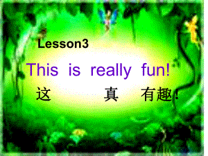 四年級(jí)下英語(yǔ)課件-Unit 4 This Is Really Fun_教科版