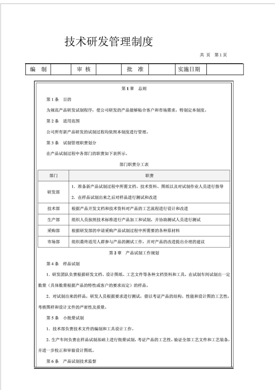 技術(shù)研發(fā)管理制度_第1頁