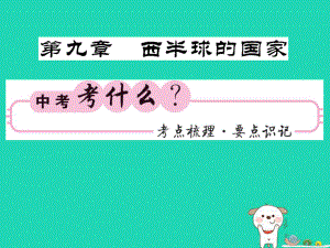 （人教通用）中考地理一輪復習 七下 第九章 西半球的國家知識梳理課件