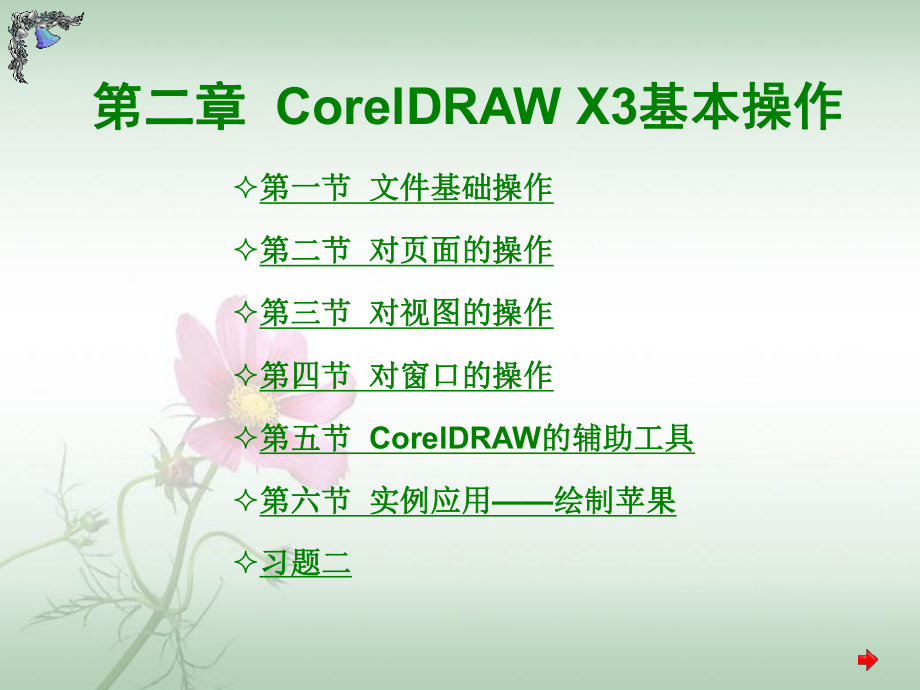 中文CorelDRAW_X3教程_第2章_第1页