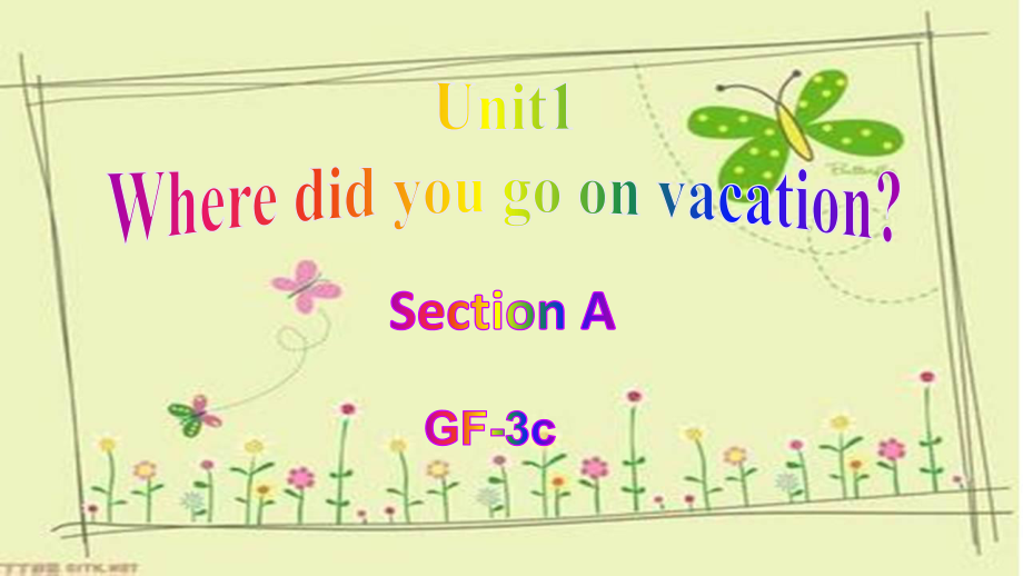 人教版英语八年级上册 Unit 1 Section A Grammar Focus-3c（共32张PPT）_第1页