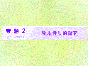 高中化學 專題2 物質(zhì)性質(zhì)的研究 課題1 海帶中碘元素的分離及檢驗課件 蘇教選修6