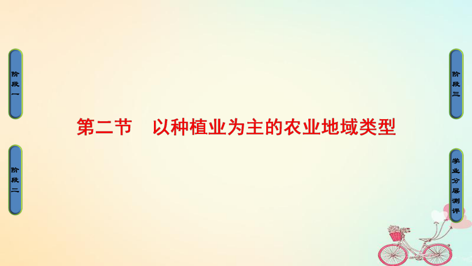 高中地理 第三章 農(nóng)業(yè)地域的形成與發(fā)展 第2節(jié) 以種植業(yè)為主的農(nóng)業(yè)地域類型課件 新人教必修2_第1頁