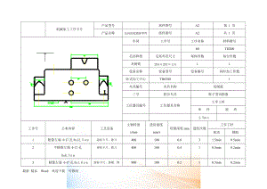 反向齒輪器箱體零件加工工藝規(guī)程及相關夾具設計工序卡片