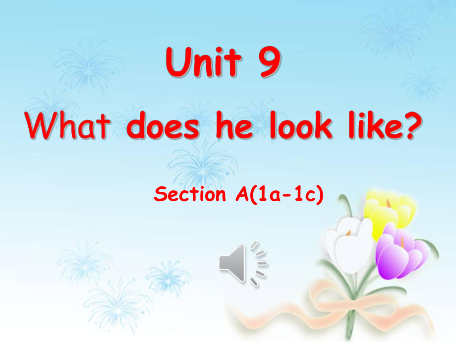 人教版英語七年級下冊：Unit 9 Section A（1a-1c）課件(共22張PPT)_第1頁