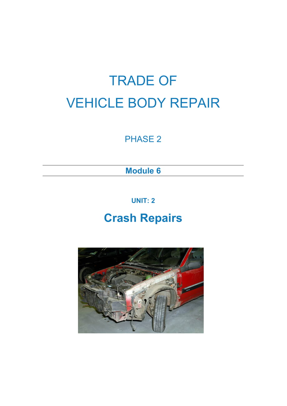Vehicle Body RepairseCollege_第1页