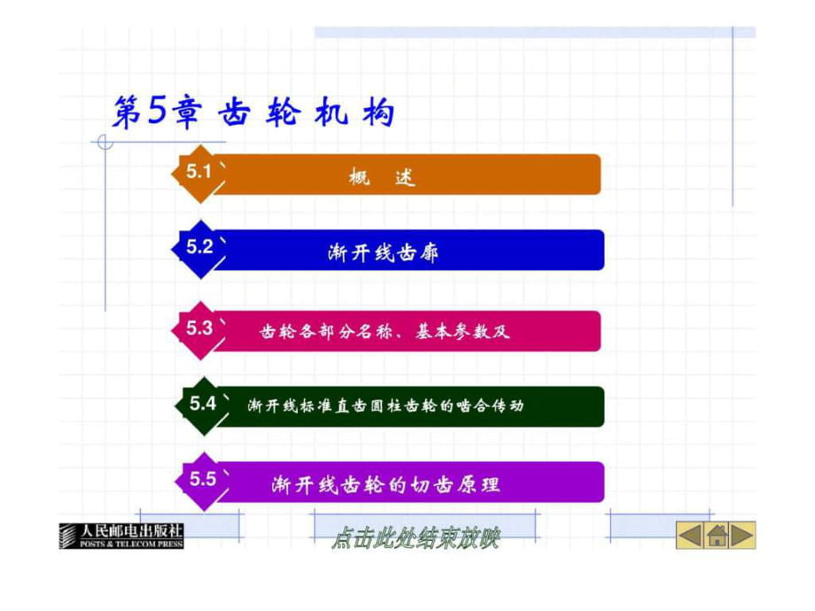 機械設(shè)計制造及其自動化第5章 齒輪機構(gòu)_第1頁