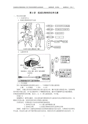 02 組成生物體的化學(xué)元素