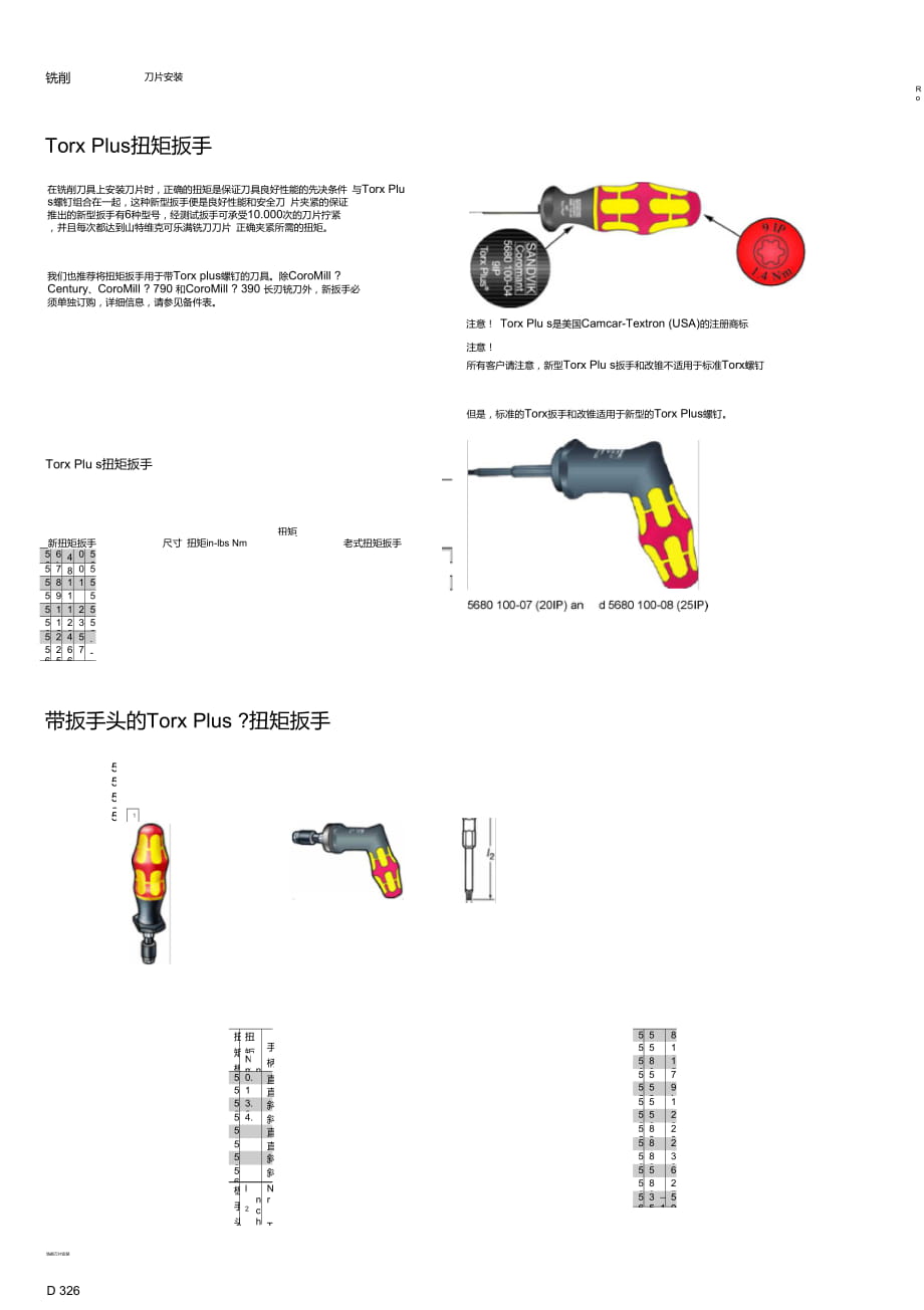 扭矩扳手及螺釘扭矩_第1頁