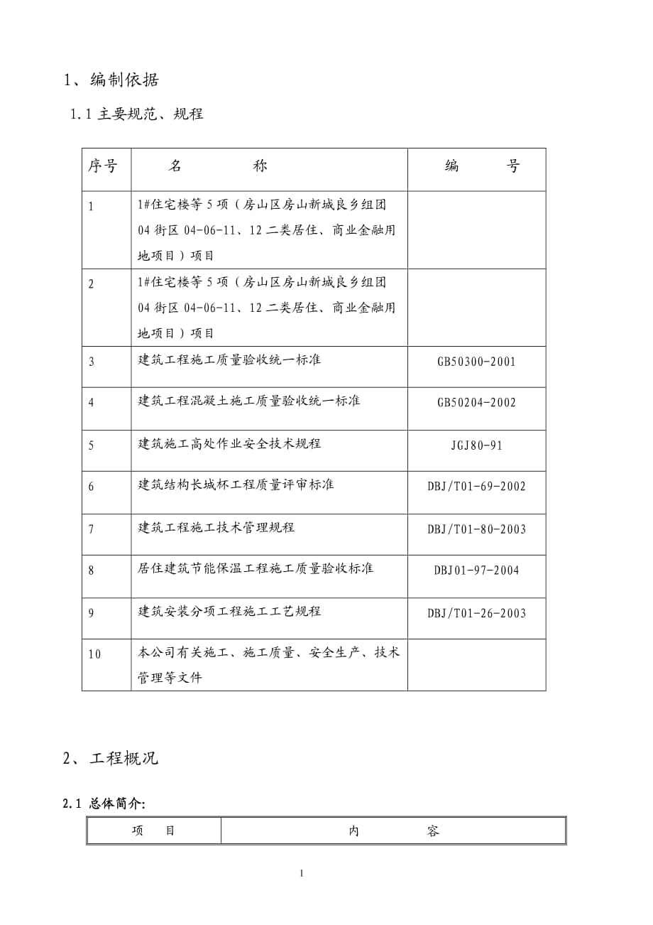 居住、商业金融用地项目住宅楼模板方案_第1页