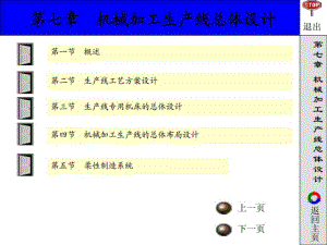 機(jī)械制造裝備設(shè)計(jì) 北科大第七章