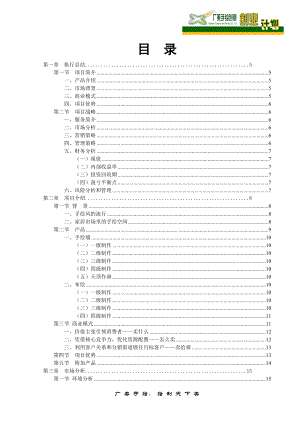 [商業(yè)計劃]廣美手繪創(chuàng)意有限公司創(chuàng)業(yè)計劃書正文330修改版