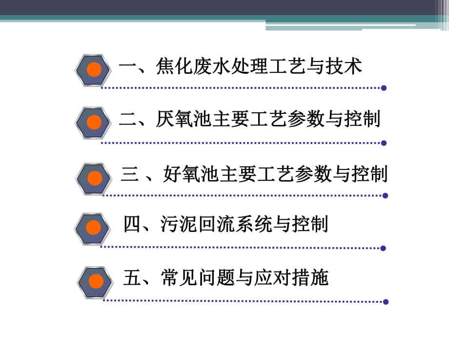 焦化廢水處理工藝參數的控制