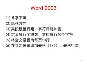 江西財(cái)經(jīng)大學(xué)《計(jì)算機(jī)應(yīng)用基礎(chǔ)》微機(jī)操作考試知識(shí)補(bǔ)充