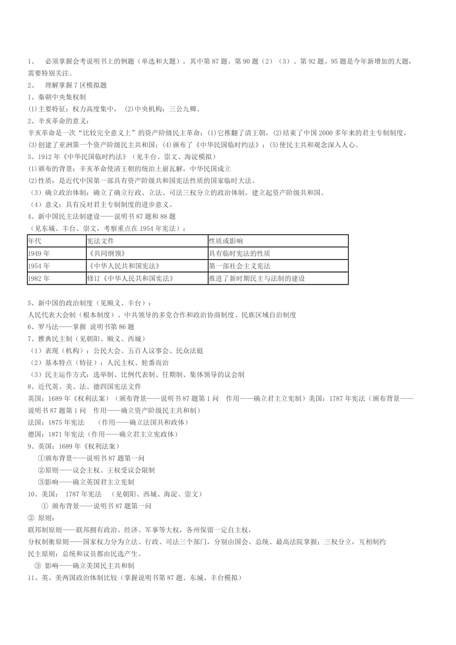 高中歷史必修一大題_第1頁(yè)