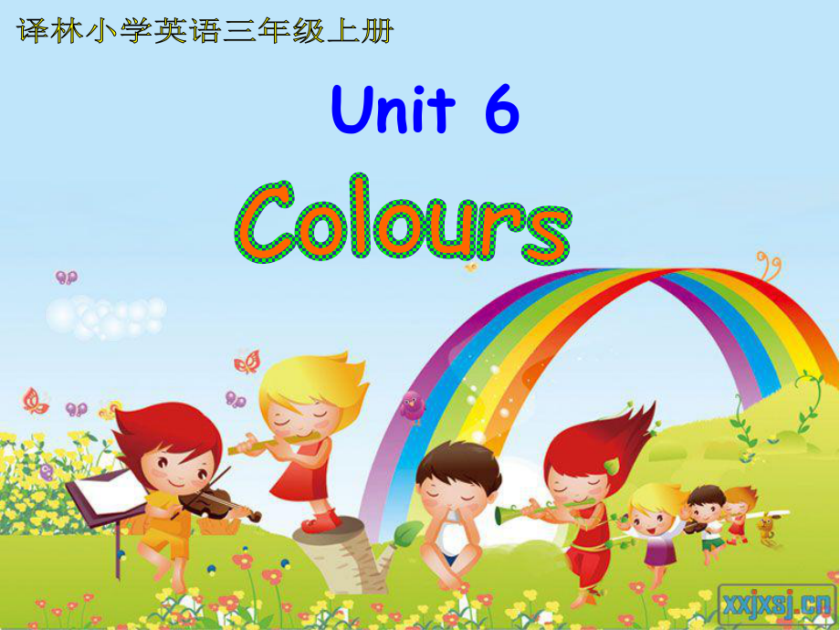 譯林小學英語三年級上冊Unit 6 colours課件_第1頁