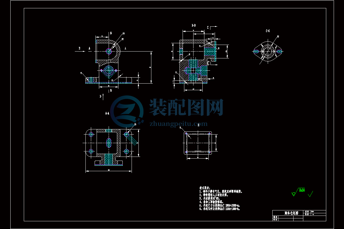 回油阀阀体的加工工艺装备及钻锪Φ18Φ26孔夹具设计含非标5张cad图