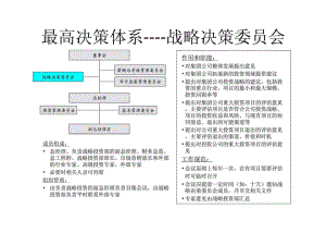 戰(zhàn)略決策委員會(huì)部門職責(zé)