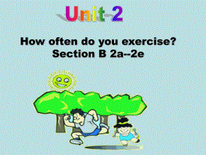 人教 英語八年級上冊Unit 2SectionB 2a-2e