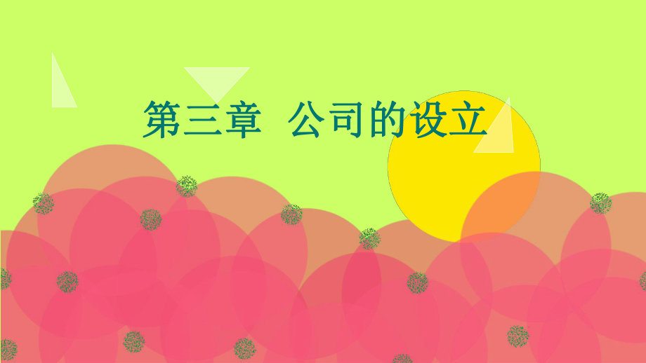 公司的设立PPT_第1页