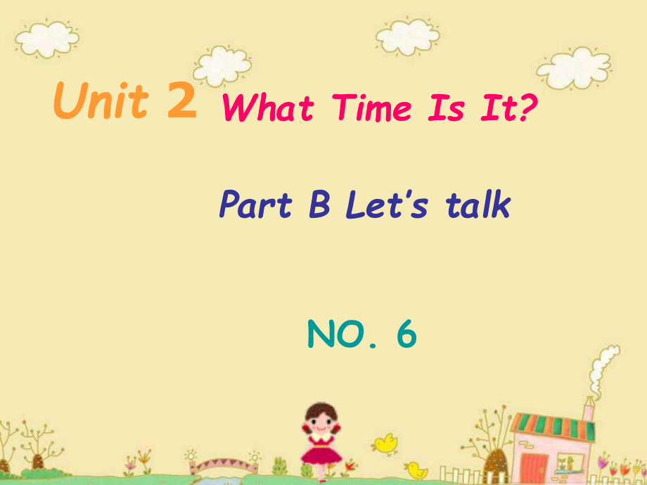 PEP小学英语四年级下册Unit2 What Time Is It课件2_第1页