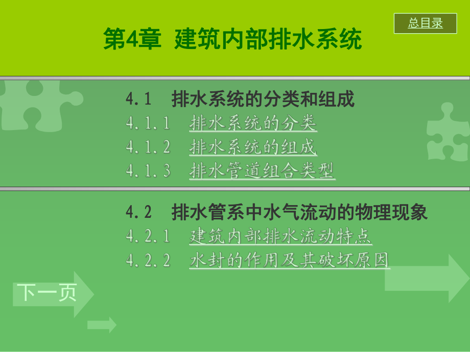 建筑内部排水系统 建筑设备_第1页