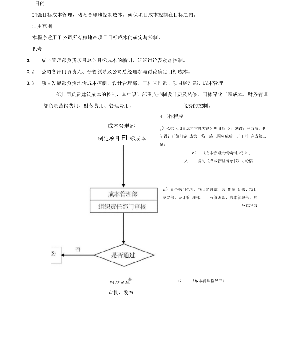 WHVKQP目标成本控制程序_第1页