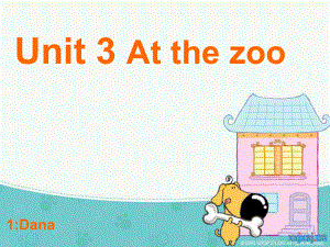 PEP小學英語《Unit 3 At the zoo》課件