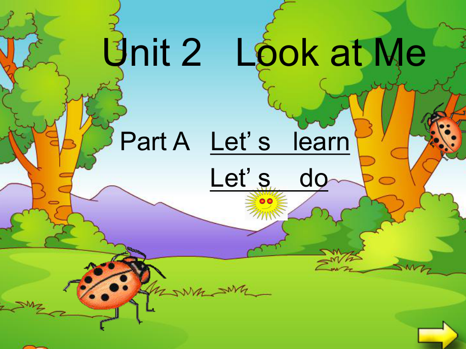 PEP小學(xué)英語三年級(jí)上冊(cè)Unit 3 Look at me！課件_第1頁