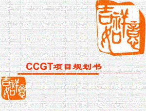 CCGT项目规划书