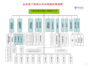陕西电信省市公司组织架构图