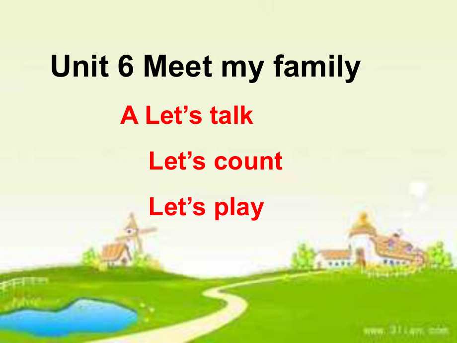 PEP四年級上冊Unit 6 A Let’s talk Let’s count、Let’s play課件_第1頁