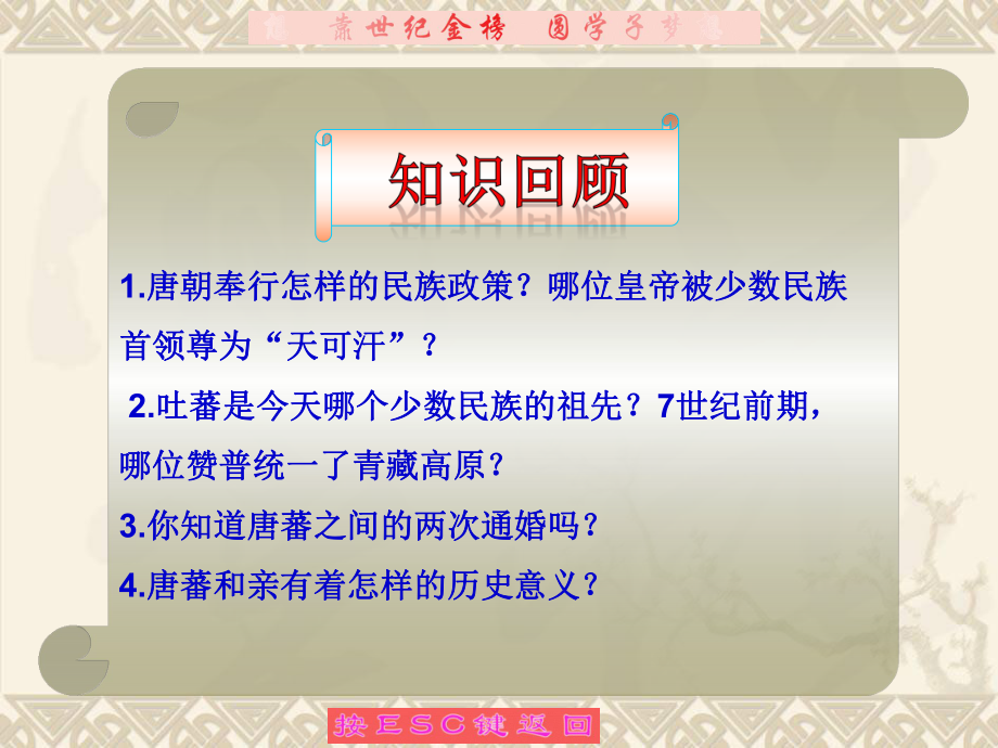 人教版初中歷史七年級下冊課件《對外友好往來》_第1頁